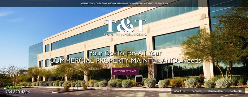 t and t property new website